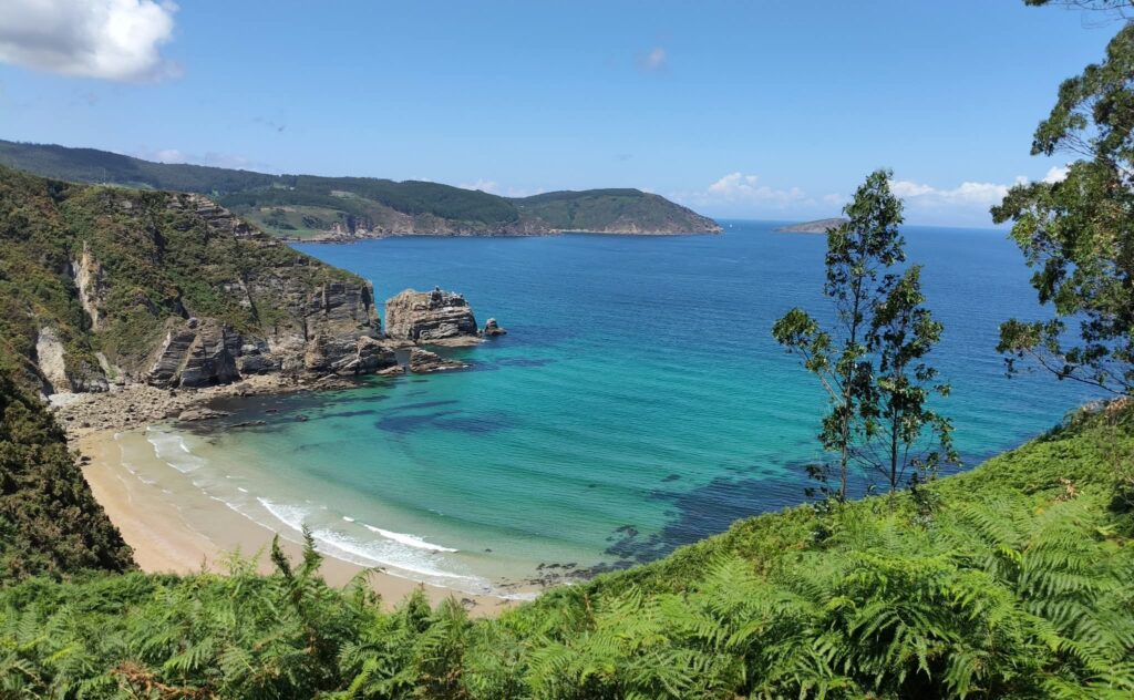 Imagen de playa gallega